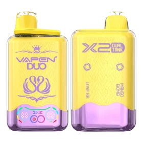 VAPEN DUO 40K Dual Flavor Disposable Vape with Dual Mesh Coil, Consistent Taste Technology, 40000 Big Puffs and Type-C Rechargeable Design