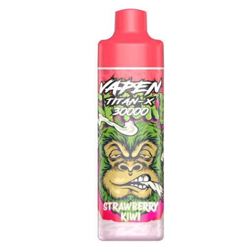 VAPEN TITAN-X 30K puffs refillable disposable vape with 30,000 puffs, rechargeable 650mAh battery, adjustable airflow, and large tank.