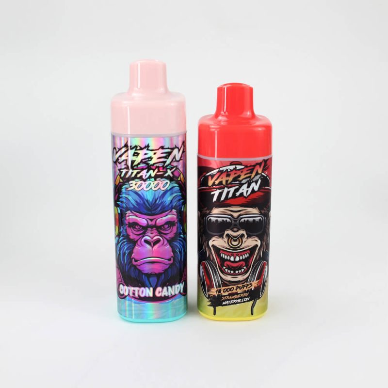 VAPEN TITAN-X 30K Puffs VS VAPEN TITAN 10K Puffs