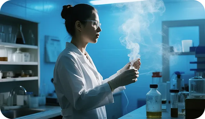 Laboratory testing for accurate flavor reproduction