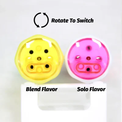 Vapen Octo 160K — vista frontal del paquete, modos Blend y Solo, flavor mouthpiece, 60000 puffs