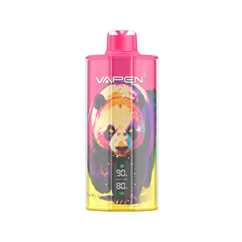 VAPEN AURA 100K crystal style disposable vape front view — consistent flavour, 100,000 puffs