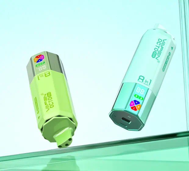 VAPEN OCTO 160K 8-in-1 Multi-Flavor Disposable Vape with Rotating Mouthpiece and 4 Independent Tanks.