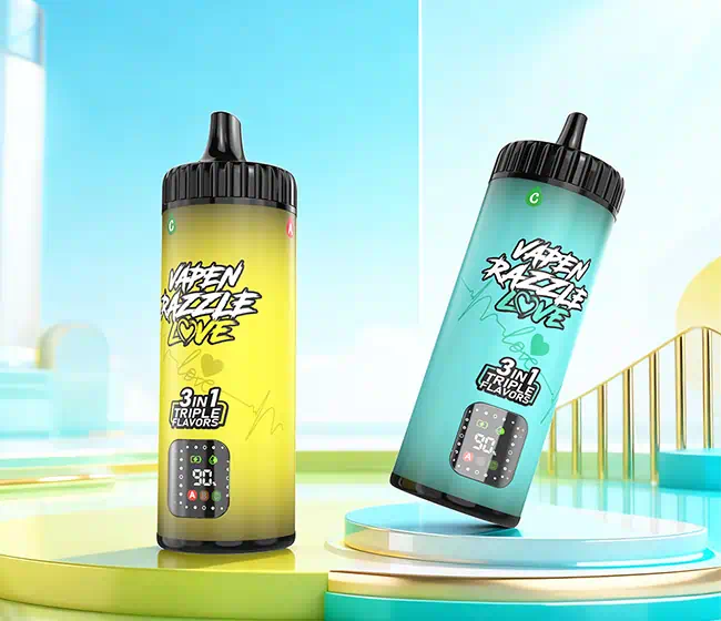 VAPEN RAZZLE LOVE 80K love 3-in-1 triple flavor disposable vape 80000 puffs flagship product